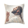 The Son of God Polyester Pillow