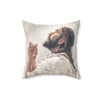 The Son of God Polyester Pillow