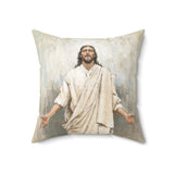 The Son of God Polyester Pillow