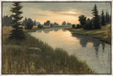 Calming Dusk Large Wall Art