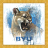 Go Cougs Large Wall Art